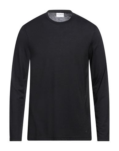 Emporio Armani Man T-shirt Black Size S Modal, Protein Fibre