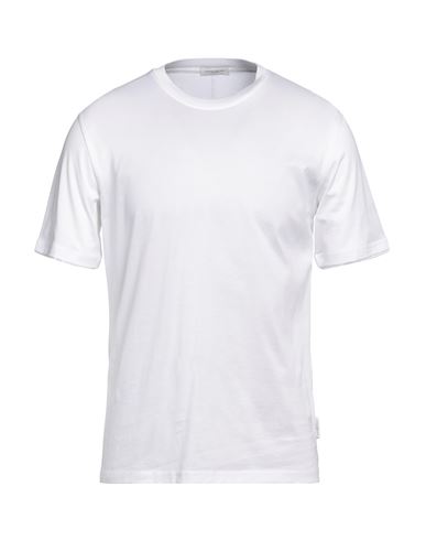 Paolo Pecora Man T-shirt White Size L Cotton
