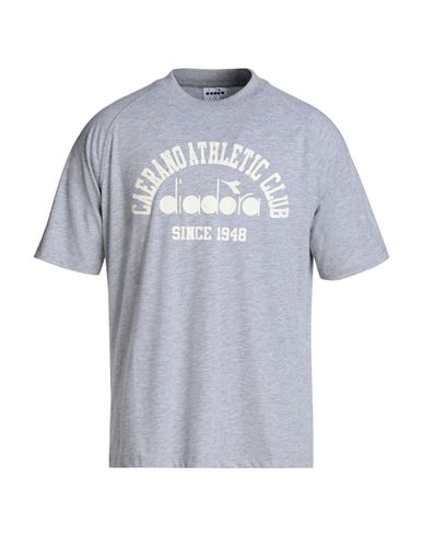 Diadora T-shirt Ss 1948 Athl. Club Man T-shirt Grey Size M Polyester, Cotton
