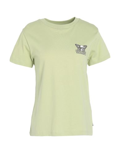 Vans Skullfly Crew Woman T-shirt Sage Green Size L Cotton