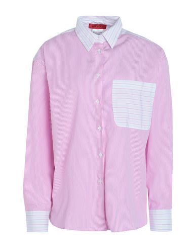 Max & Co . Woman Shirt Pink Size 6 Cotton