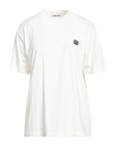 Shop Ambush Woman T-shirt White Size S Cotton