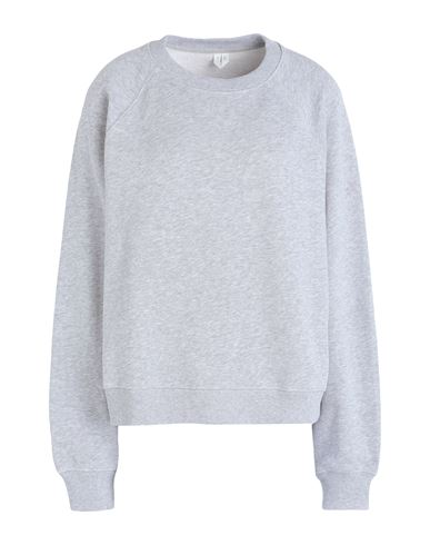 Arket Woman Sweatshirt Grey Size L Organic Cotton