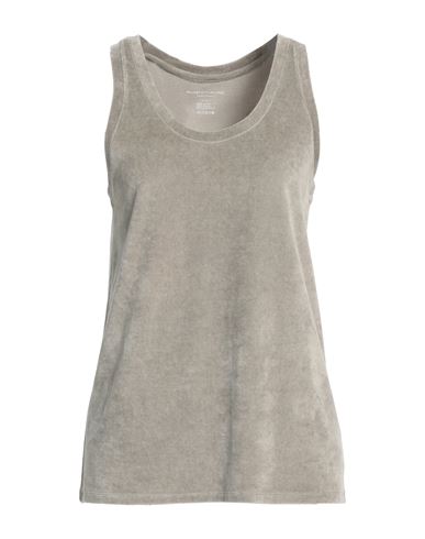 Majestic Filatures Woman Top Grey Size 1 Cotton, Modal, Elastane