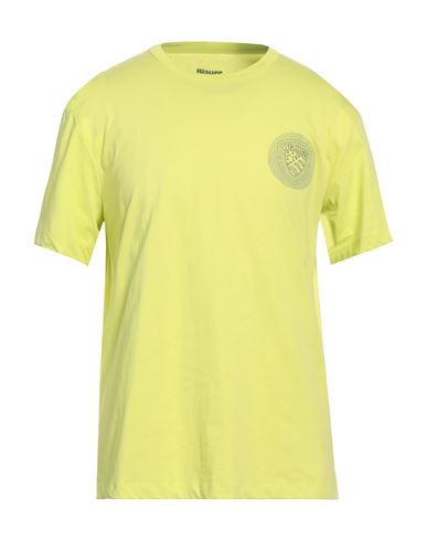Blauer Man T-shirt Acid Green Size Xl Cotton