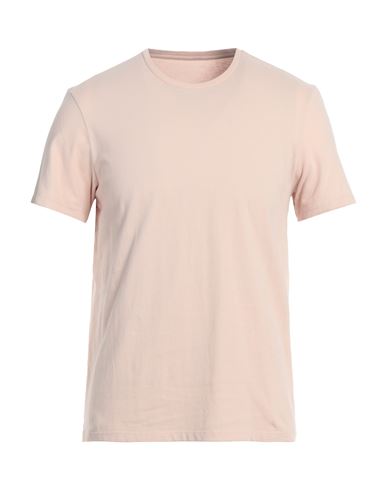 Majestic Filatures Man T-shirt Blush Size M Organic Cotton, Recycled Cotton In Pink