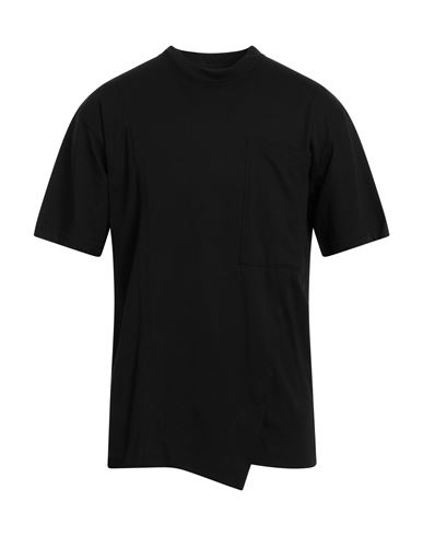 Why Not Brand Man T-shirt Black Size Xxl Cotton