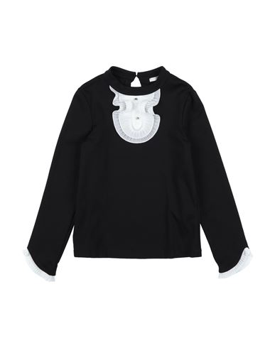 Shop Miss Grant Toddler Girl Top Black Size 6 Viscose, Polyamide, Elastane