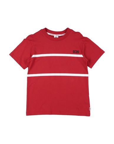 Gcds Mini Babies'  Toddler T-shirt Red Size 6 Cotton, Elastane