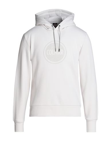 Colmar Modish Man Sweatshirt Off White Size L Cotton, Polyester In White