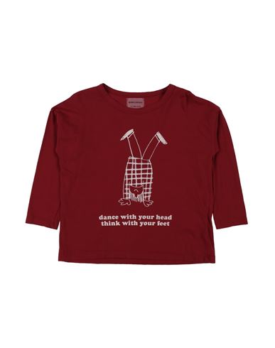 Bobo Choses Babies'  Toddler Boy T-shirt Brick Red Size 6 Organic Cotton