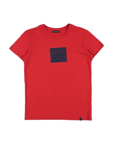 Shop Daniele Alessandrini Toddler Boy T-shirt Red Size 6 Cotton, Elastane