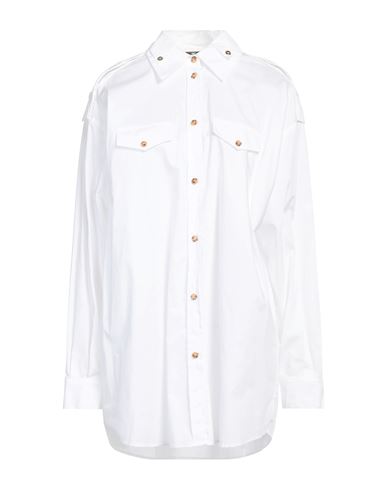 Elisabetta Franchi Woman Shirt White Size 10 Cotton