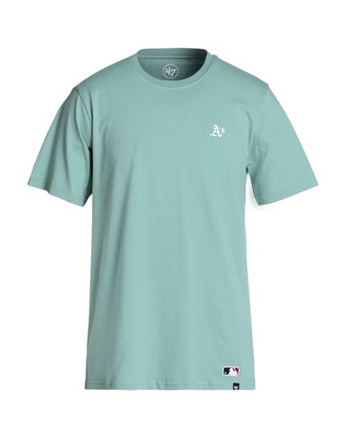 47 T-shirt M. C. Base Runner Emb Echo Oakland Athletics Man T-shirt Light Green Size Xl Cotton