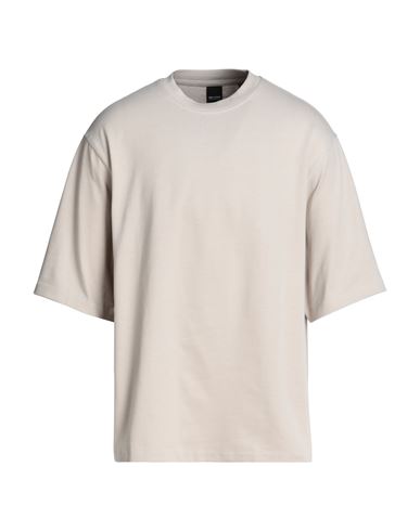 Only & Sons Man T-shirt Beige Size Xl Cotton