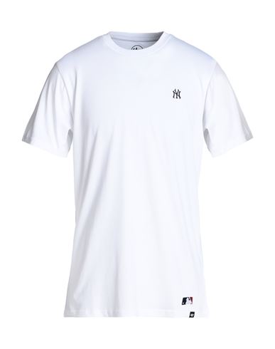 47 T-shirt M. C. Base Runner Emb Echo New Y Man T-shirt White Size Xl Cotton
