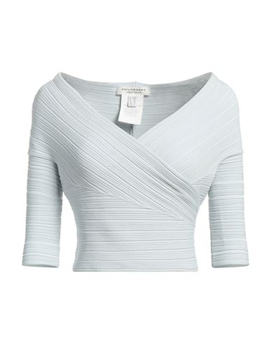 Philosophy Di Lorenzo Serafini Woman Wrap Cardigans Sky Blue Size 8 Viscose