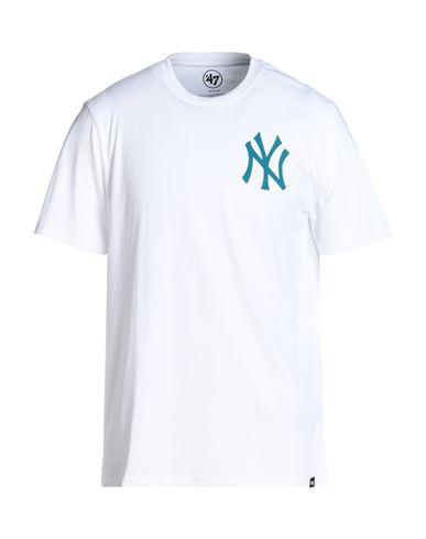 47 T-shirt M. C. Backer Echo New York Yanke Man T-shirt White Size Xl Cotton