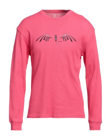 Rassvet Man T-shirt Fuchsia Size L Cotton In Pink
