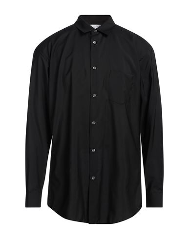 Shop Comme Des Garçons Shirt Man Shirt Black Size Xl Wool