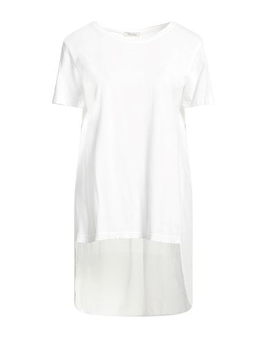 Motel Woman T-shirt White Size Onesize Cotton In White