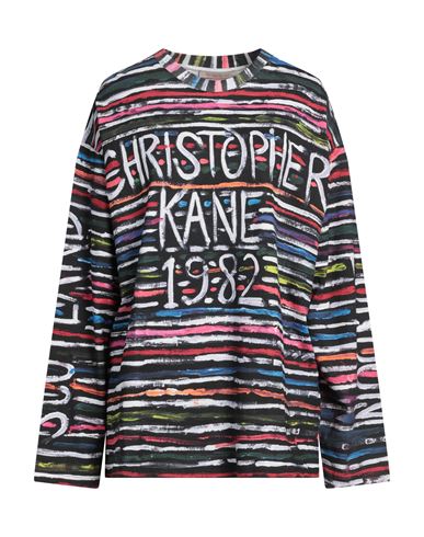 Christopher Kane Woman T-shirt Black Size Xs Organic Cotton