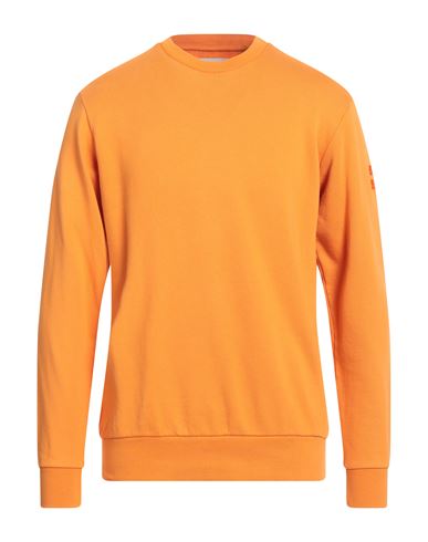 Afterlabel Man Sweatshirt Orange Size L Cotton