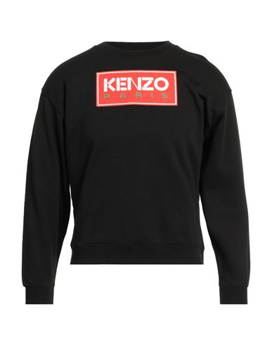 Kenzo Man Sweatshirt Black Size L Cotton