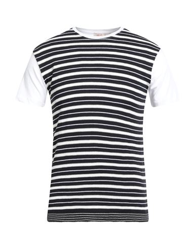 Gabardine Man T-shirt Midnight Blue Size Xxl Cotton In Multi