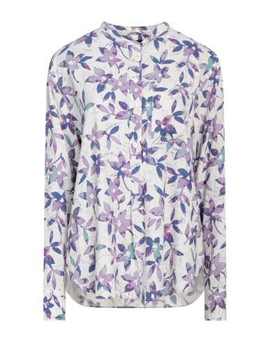 Shop Isabel Marant Woman Shirt Light Grey Size 8 Viscose, Silk, Elastane