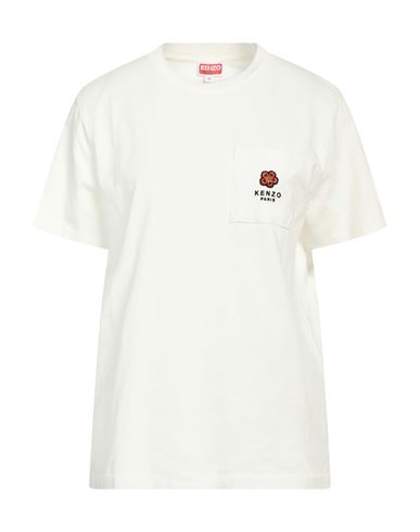 Kenzo Woman T-shirt White Size Xl Cotton