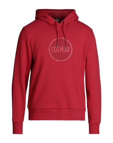 Colmar Modish Man Sweatshirt Red Size L Cotton, Polyester In Red