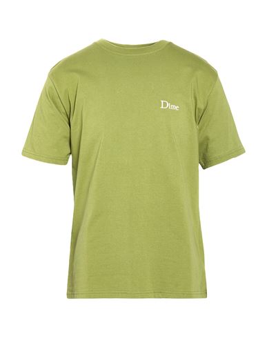 Dime Man T-shirt Green Size M Cotton