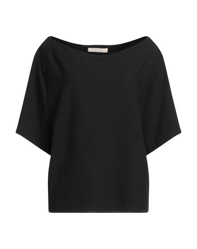 Liviana Conti Woman Top Black Size 6 Viscose, Polyester, Elastane