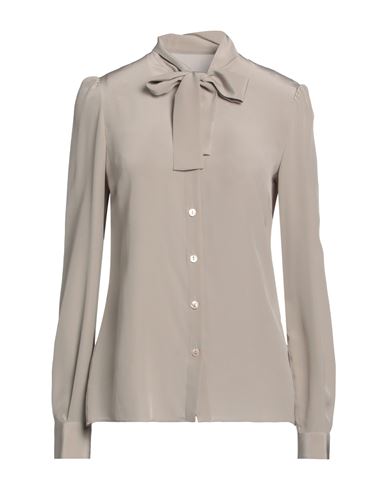 Dolce & Gabbana Woman Shirt Light Grey Size 8 Silk