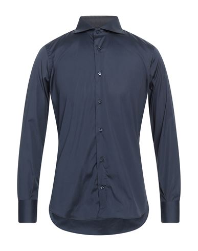 Provenzale Man Shirt Midnight Blue Size 15 ½ Cotton, Elastane