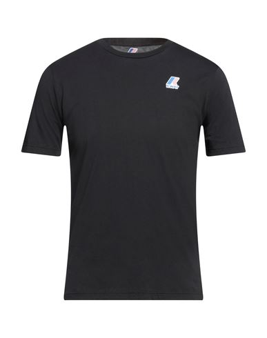K-way Man T-shirt Black Size Xxl Cotton