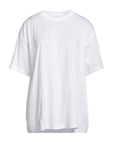 Burberry Woman T-shirt White Size Xl Cotton