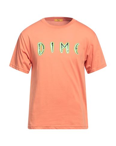 Dime Man T-shirt Orange Size S Cotton