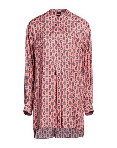 Aspesi Woman Shirt Coral Size 6 Viscose In Red