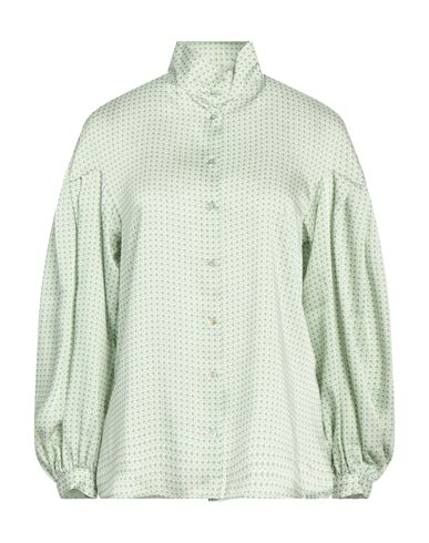 Sophie Woman Shirt Light Green Size 12 Polyester