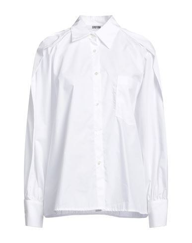 Grifoni Woman Shirt White Size 14 Cotton