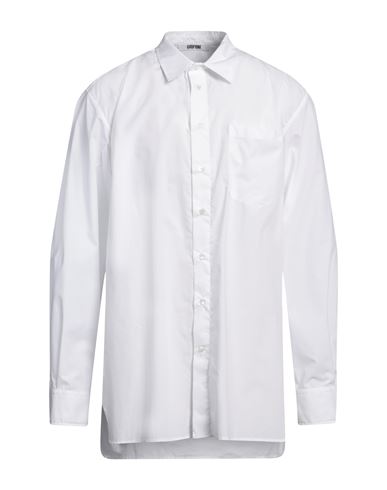 Grifoni Man Shirt White Size 38 Cotton