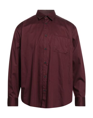 Gr10k Man Shirt Deep Purple Size L Cotton