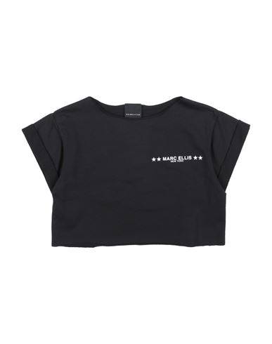 Marc Ellis Toddler Boy T-shirt Black Size 6 Cotton, Elastane In Black