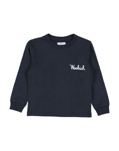 Woolrich Babies'  Toddler Boy T-shirt Midnight Blue Size 6 Cotton