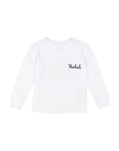 Woolrich Babies'  Toddler Boy T-shirt White Size 6 Cotton