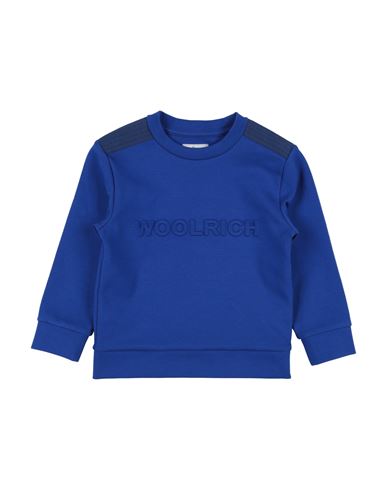 Woolrich Babies'  Toddler Boy Sweatshirt Bright Blue Size 6 Cotton, Polyester, Elastane