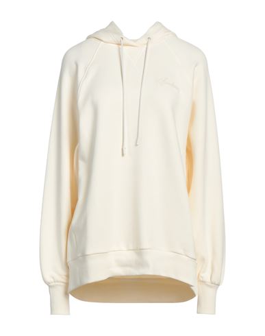 Sportmax Woman Sweatshirt Cream Size Xl Cotton, Polyamide, Elastane In White