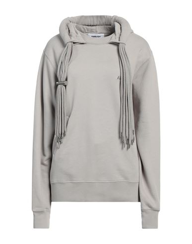 Ambush Woman Sweatshirt Grey Size M Cotton, Polyester